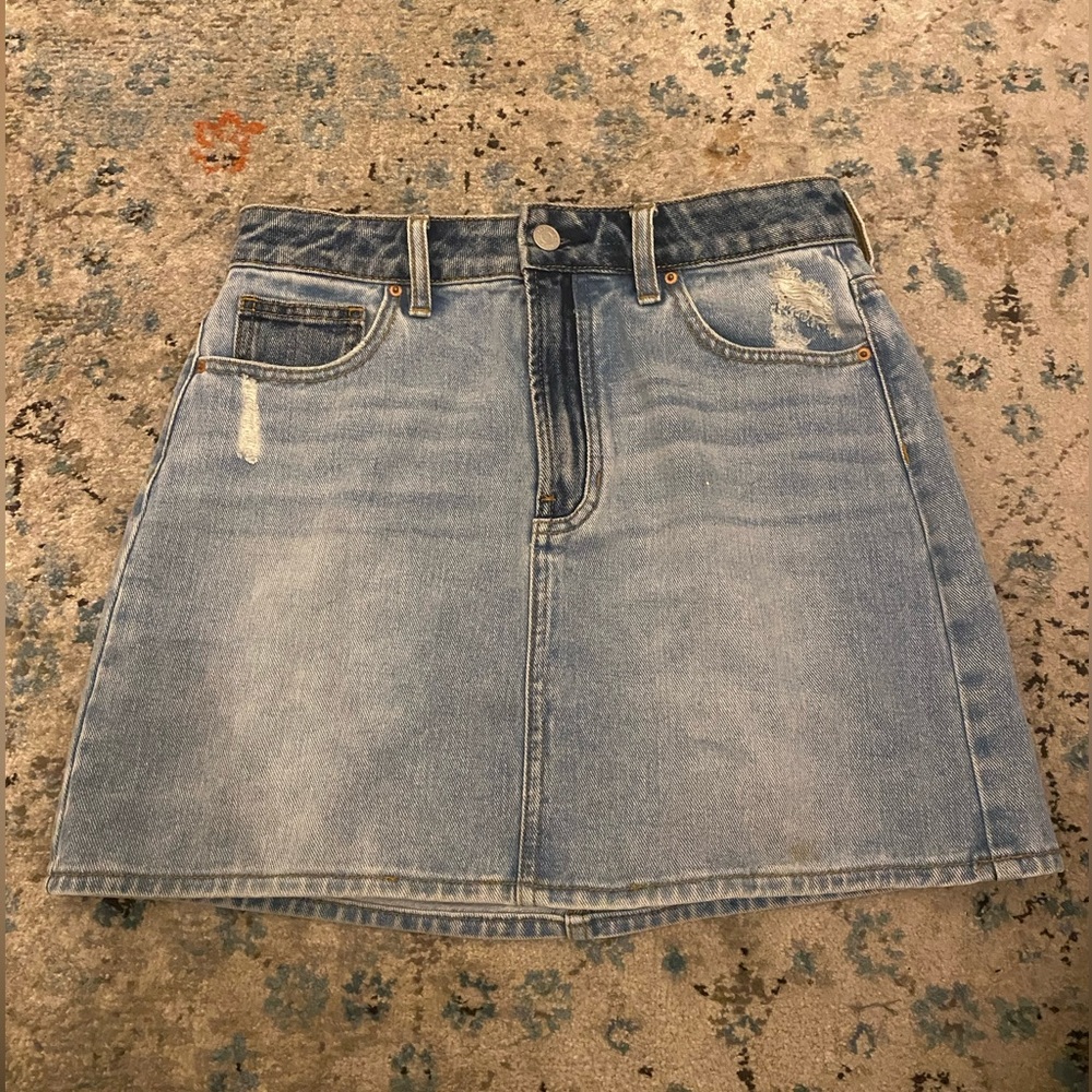 Denim skirt